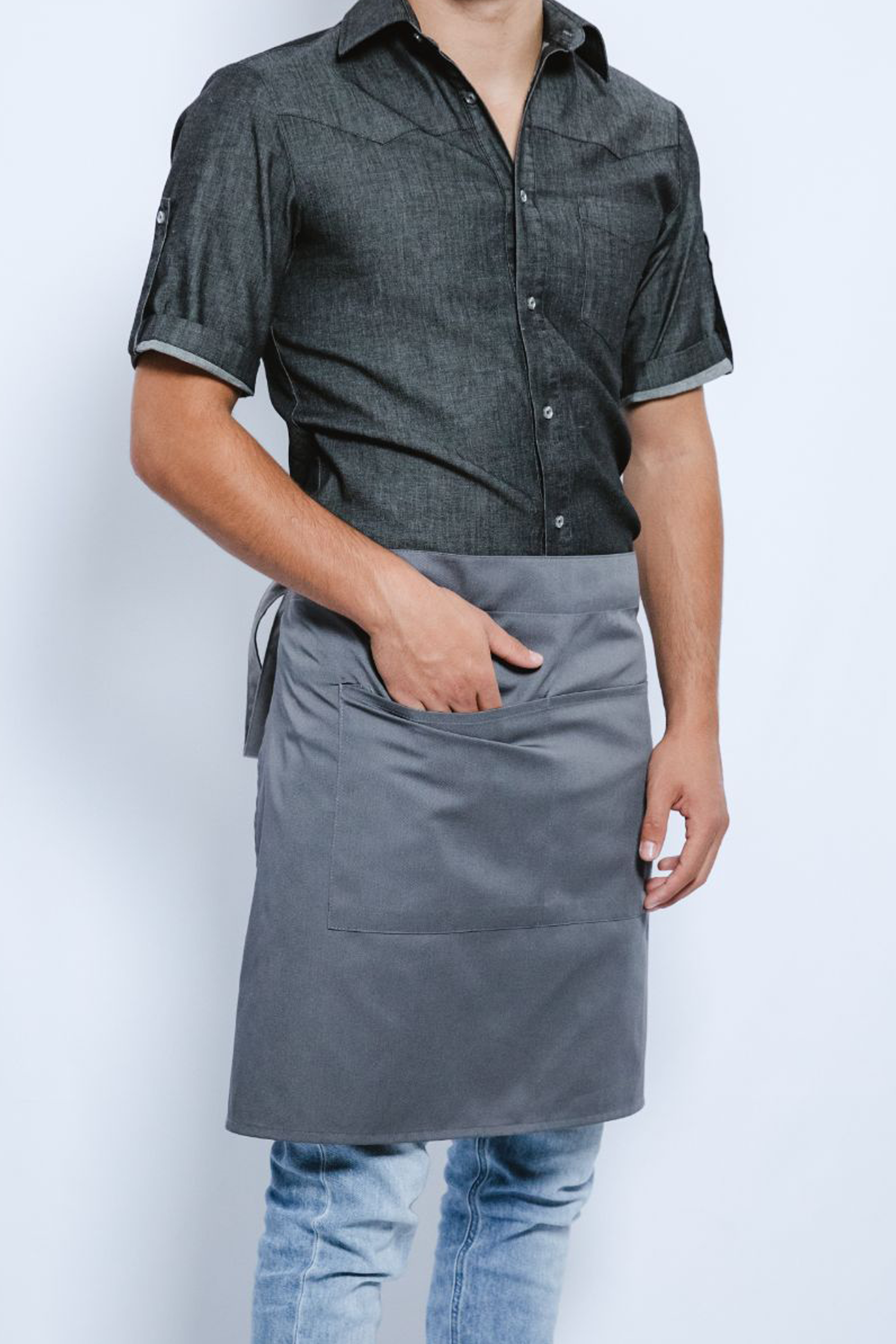 Bib Apron Orange